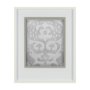 12922 - Shadow Ikat I by Chariklia Zarris a Hand Embellished Textured Framed Art Print Matted under Glass
