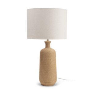 Portofino Abaca Rope Bottle Table Lamp