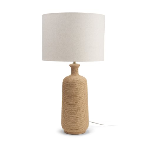 71507-AB - Portofino Abaca Rope Table Lamp