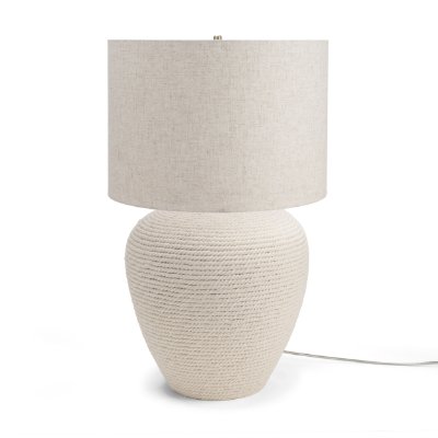 71506-AB - Newport Woven Rope Table Lamp