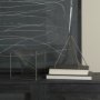 68535 - Rochon 8L x 8W Gray Metal Decorative Cube