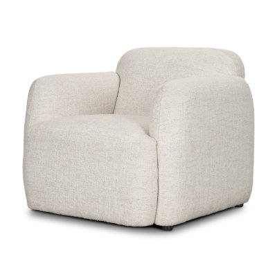 71572 - Saga Cream Fabric Upholstered Chair