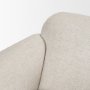 71572 - Saga Cream Fabric Upholstered Chair