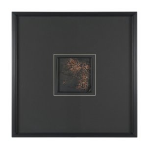 Gilded II by Mercana Studio Handmade Original Framed Artwork Matted under Glass