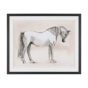 Elegant Beauties III by Mercana Studio Hand-Embellished Framed Artwork Matted under Glass