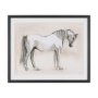 16184 - Elegant Beauties III by Mercana Studio Hand-Embellished Framed Artwork Matted under Glass