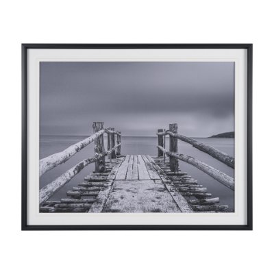 16186 - Where Water Waits by Chad Mackay Textured FramedPhoto Print Matted under Glass