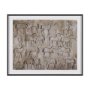 16191 - Buckskin by Mercana Studio Hand-Embellished Textured Framed Artwork Matted under Glass