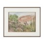 16192 - Red Rock Country I by Mercana Studio Hand-Embellished Framed Artwork Matted under Glass