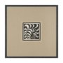 16201 - Spanish Tile Dark IV by Mercana Studio Textured Framed Artwork Matted under Glass