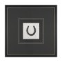 16204 - Equestrian Etching III by Mercana Studio Hand-Embellished Textured Framed Artwork Matted under Glass