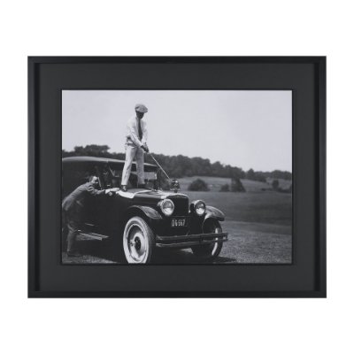16207 - Easy Swing by The Chelsea Collection Textured FramedPhoto Print Matted under Glass