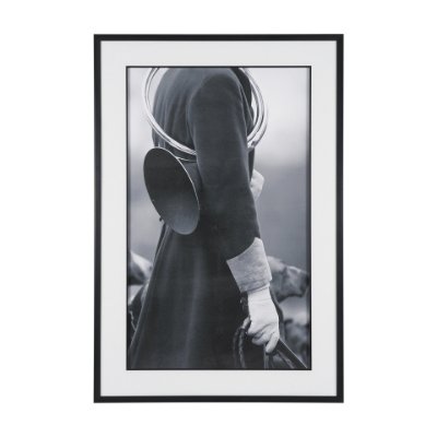 16210 - Master of the Hounds by The Chelsea Collection Textured FramedPhoto Print Matted under Glass