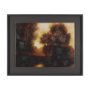 16214 - Golden Quiet I by Mercana Studio Hand-Embellished Textured Framed Artwork Matted under Glass