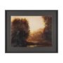 16215 - Golden Quiet II by Mercana Studio Hand-Embellished Textured Framed Artwork Matted under Glass