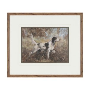The Loyal Tracker I by Mercana Studio Textured Framed Artwork Matted under Glass