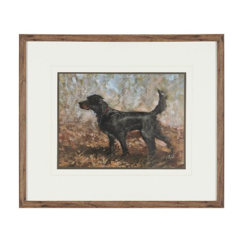 16223 - The Loyal Tracker II by Mercana Studio Textured Framed Artwork Matted under Glass