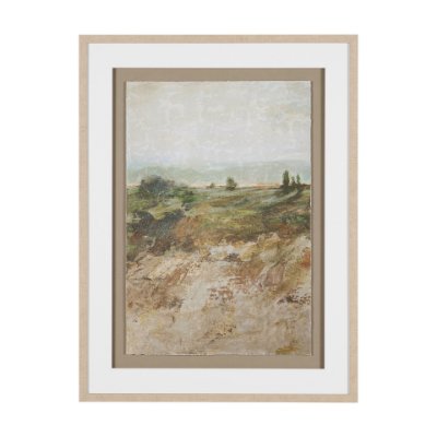 16230 - Amber Horizon III by Mercana Studio Textured Framed Artwork Matted under Glass