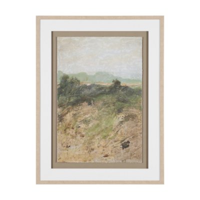 16231 - Amber Horizon IV by Mercana Studio Textured Framed Artwork Matted under Glass