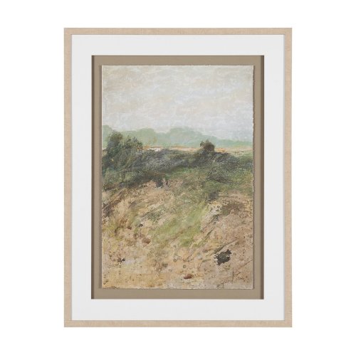 16231 - Amber Horizon IV by Mercana Studio Textured Framed Artwork Matted under Glass