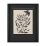 16238 - Pandora Plant by Cristina Bartl Villa Hand-Embellished Textured Framed Artwork Matted under Glass