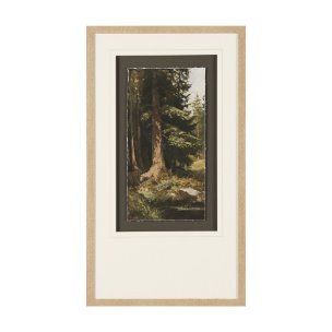 Heart of the Forest I by Mercana Studio Textured Framed Artwork Matted under Glass