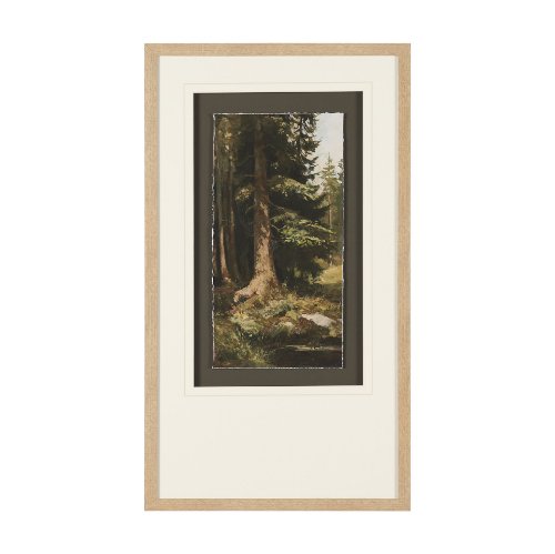 16240 - Heart of the Forest I by Mercana Studio Textured Framed Artwork Matted under Glass