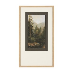 Heart of the Forest II by Mercana Studio Textured Framed Artwork Matted under Glass