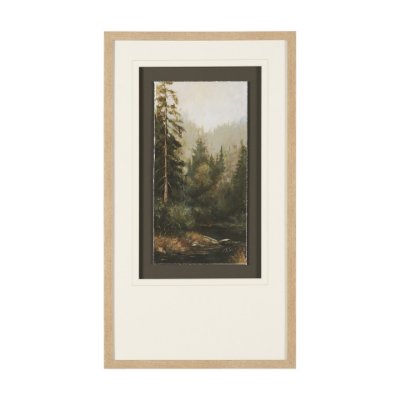 16241 - Heart of the Forest II by Mercana Studio Textured Framed Artwork Matted under Glass
