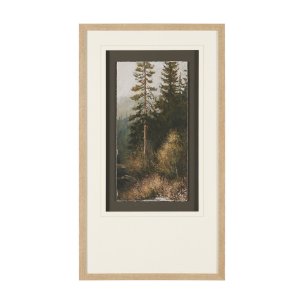Heart of the Forest III by Mercana Studio Textured Framed Artwork Matted under Glass