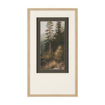 16242 - Heart of the Forest III by Mercana Studio Textured Framed Artwork Matted under Glass