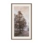 16245 - Peaceful Forest II by Mercana Studio Hand-Embellished Textured Framed Artwork Matted under Glass