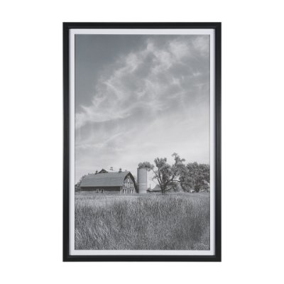 16250 - Farm Serenity I by Leda Robertson Textured FramedPhoto Print Matted under Glass