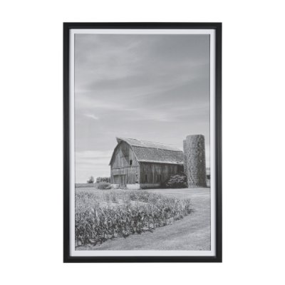 16251 - Farm Serenity II by Leda Robertson Textured FramedPhoto Print Matted under Glass