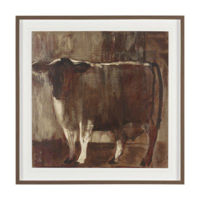 16256 - Molly by Mercana Studio Hand-Embellished Textured Framed Artwork Matted under Glass