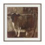 16256 - Molly by Mercana Studio Hand-Embellished Textured Framed Artwork Matted under Glass