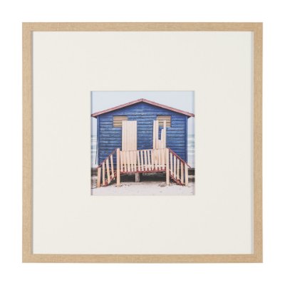 16267 - Beachside Retreat by Shot By Clint Framed Photo Print Matted under Glass