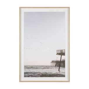 Seaside Serenity by Shot By Clint Framed Photo Print Matted under Glass