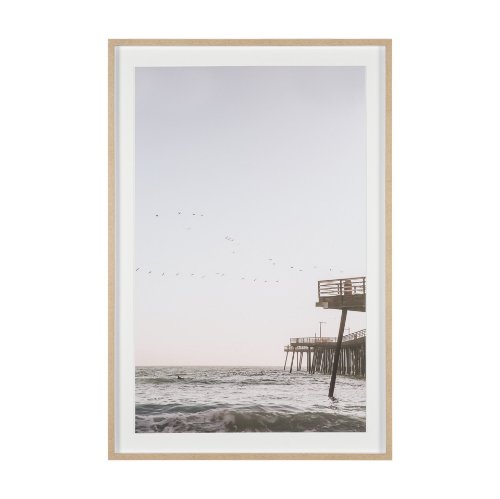 16268 - Seaside Serenity by Shot By Clint Framed Photo Print Matted under Glass