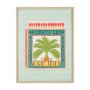 102791-FL - Strike II by Veronique Charron Hand Embelished Textured Framed Canvas Artwork