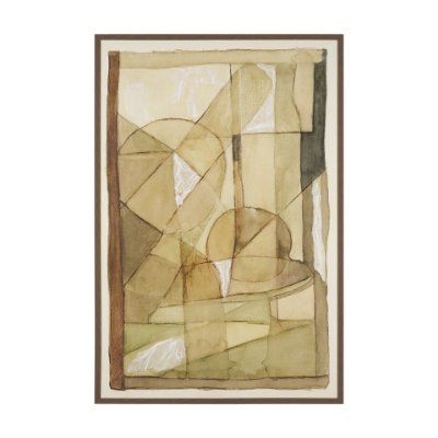 102807-FL - Between Tones I by Mercana Studio Hand-Embellished Textured Framed Canvas Artwork