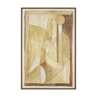 102808-FL - Between Tones II by Mercana Studio Hand-Embellished Textured Framed Canvas Artwork