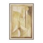 102808-FL - Between Tones II by Mercana Studio Hand-Embellished Textured Framed Canvas Artwork