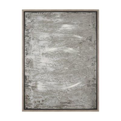 102811-FL - Verdant I by Mercana Studio Hand-Embellished Textured Framed Canvas Artwork