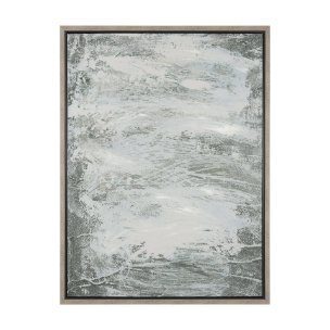 Verdant II by Mercana Studio Hand-Embellished Textured Framed Canvas Artwork