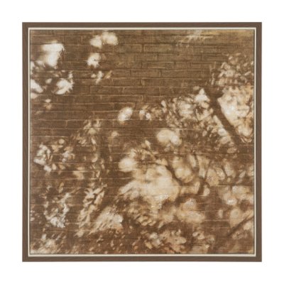 102813-FL - Wall of Shadows I by Mercana Studio Hand-Embellished Textured Framed Canvas Artwork