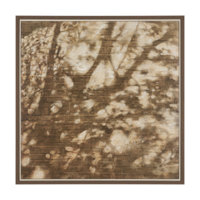 102814-FL - Wall of Shadows II by Mercana Studio Hand-Embellished Textured Framed Canvas Artwork