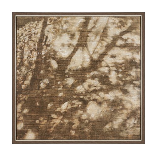102814-FL - Wall of Shadows II by Mercana Studio Hand-Embellished Textured Framed Canvas Artwork
