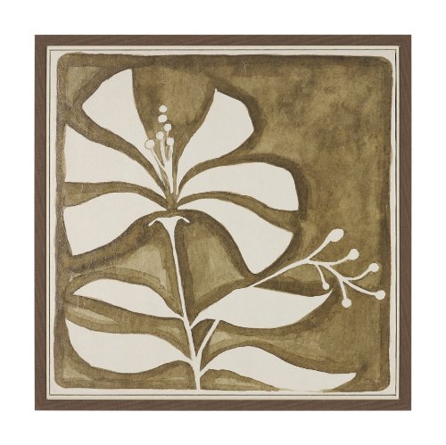 102815-FS - Spanish Tile Light I by Mercana Studio Hand-Embellished Textured Framed Canvas Artwork