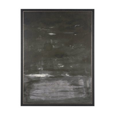 102817-FL - Vastness I by Mercana Studio Hand-Embellished Textured Framed Canvas Artwork